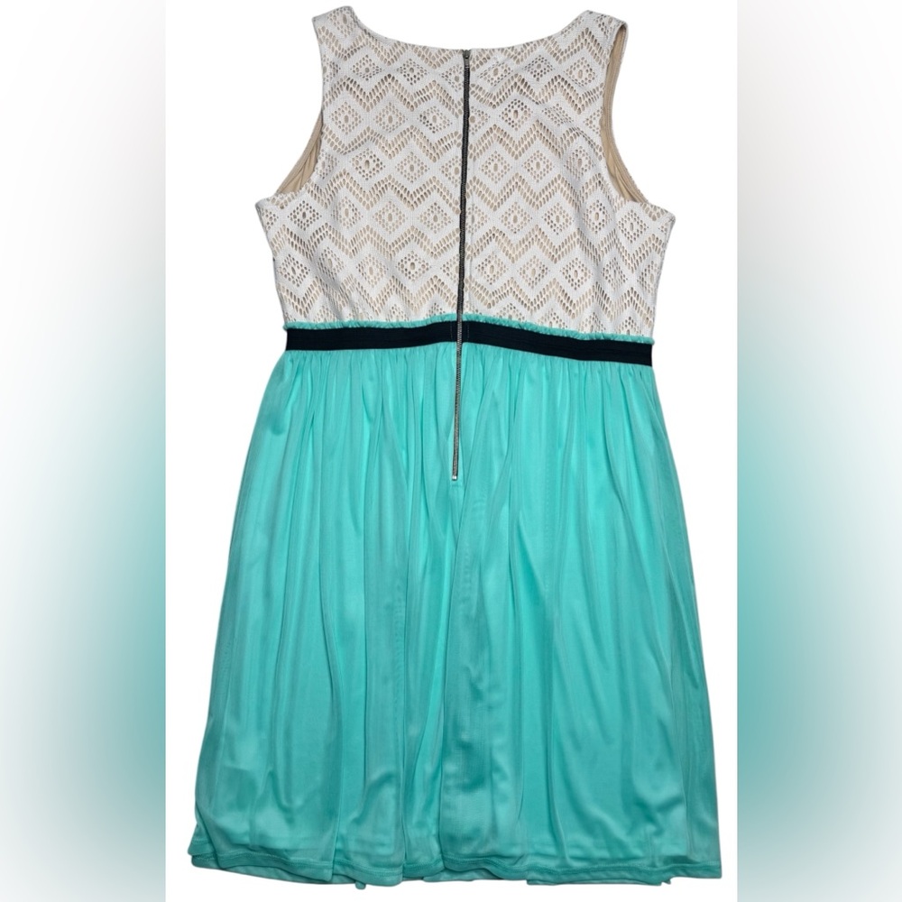 Maurice’s Fit and Flare Mini Dress Blue Womens 1X - Picture 6 of 9